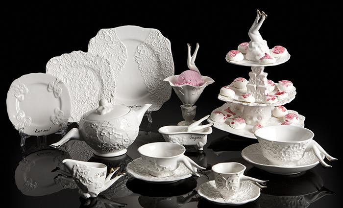 Last opportunity to acquire Blaue Blume Tea Service by Undergrowth Design