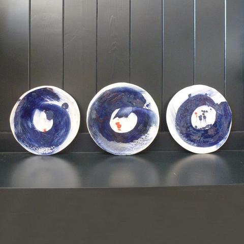 Flow Plate by Julie Hutton Ceramics. NHS. Coronavirus, Lockdown