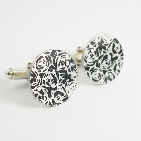 Black Roses Cufflinks