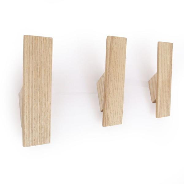 Ash Wall Hooks - Set of 3 by Utology
