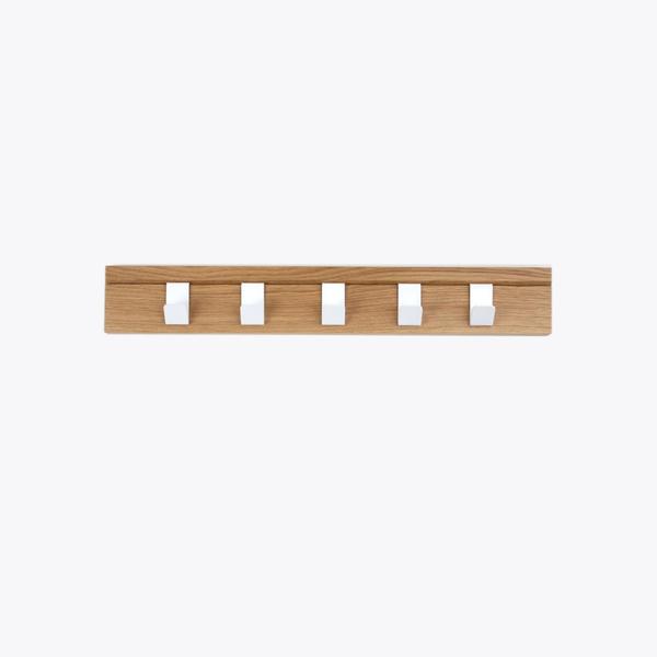 45 Coat Rail - Oak