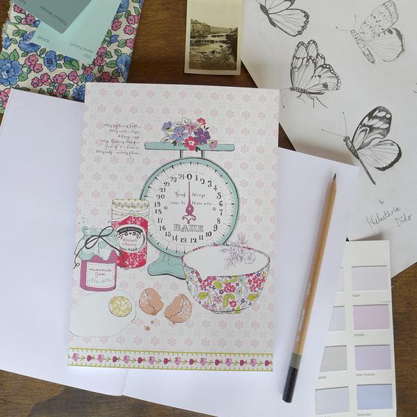 Boked with Love Notebook by Ashley Thomas