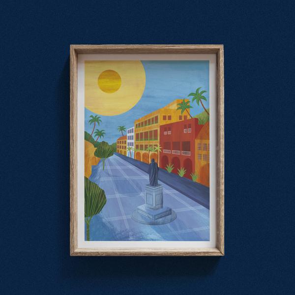 Cartagena, Colombia Print by Hello Grimes