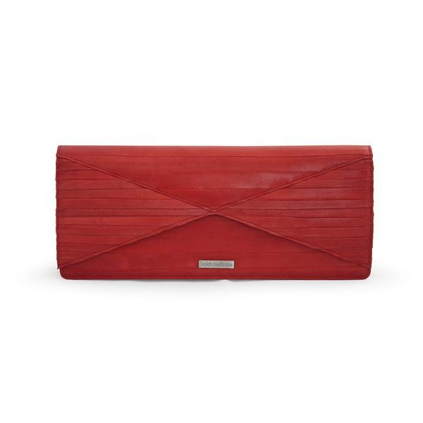 Chance eel skin clutch by Heidi Mottram