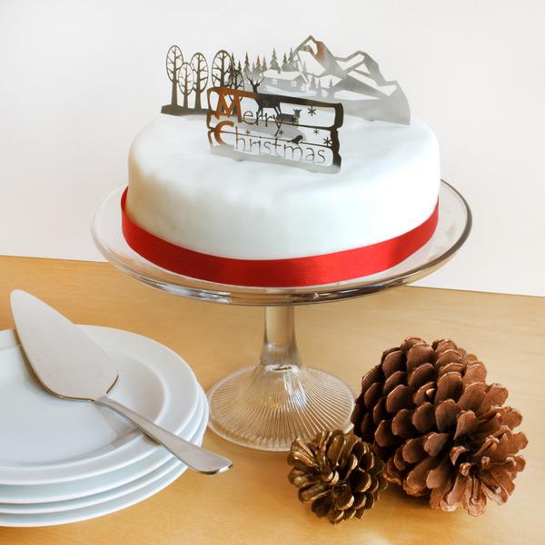 Cakescapes Metal Christmas Cake Decoration by Gilbert13