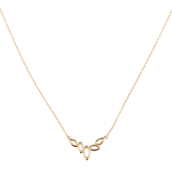 Rosie Necklace by Hazelnut Jewelry, Sterling Silver or Gold