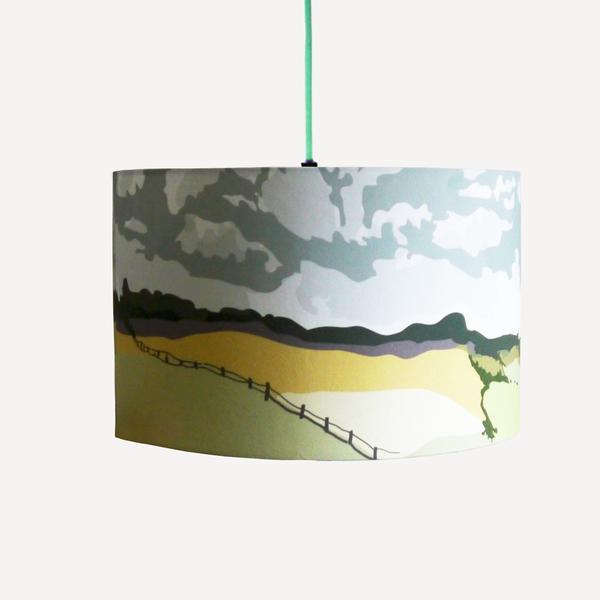 Cumulo Nimbus Cloud Lampshade by Snowden Flood, cotton