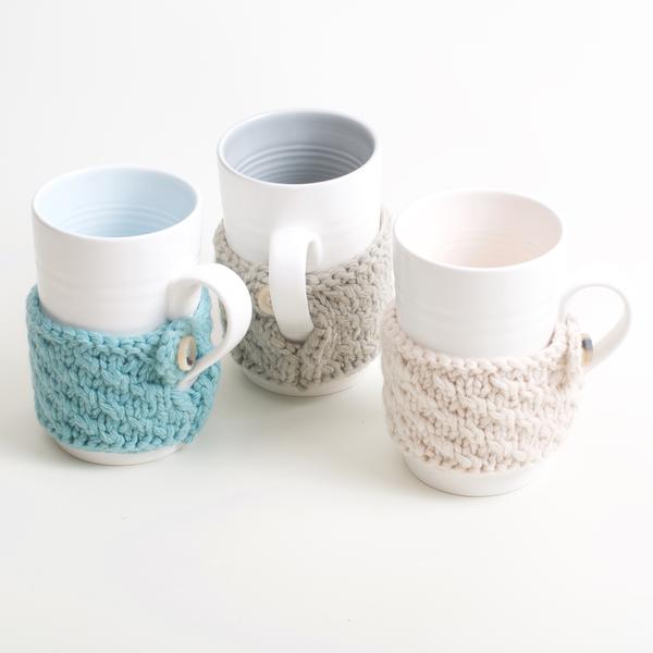 Tactile Cosy Mug by Linda Bloomfield