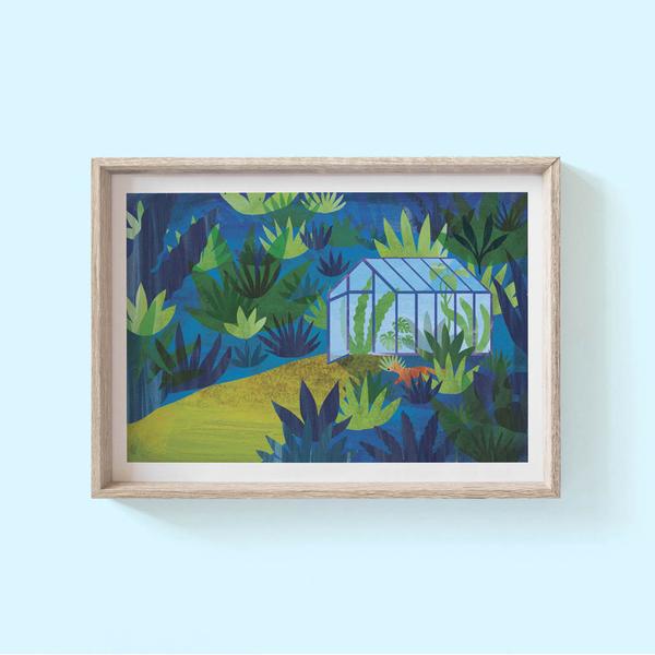 Hello Grimes Greenhouse Print