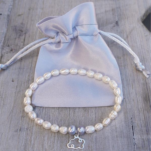 'Every Cloud' Charm Bracelet by Amanda Janes