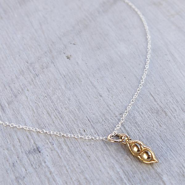 Peas In a Pod Necklace by Amanda Jane's