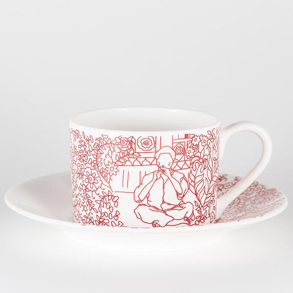 Haveli Cup and Saucer by Suitcase Susie