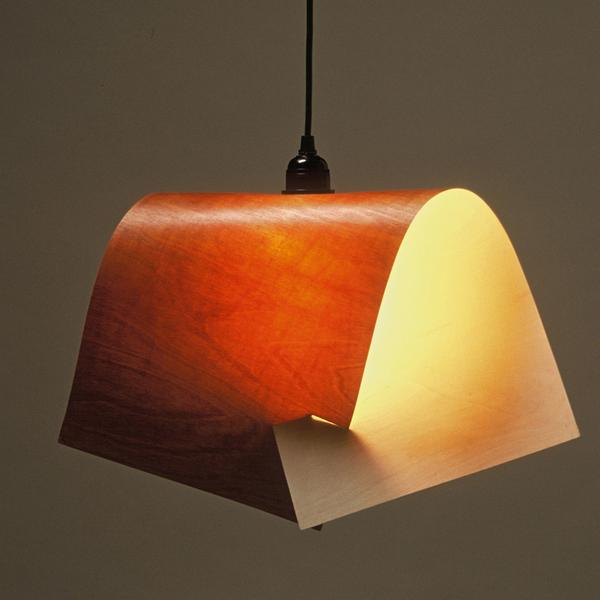 Incastro Lampshade - Printed Birch Ply by Damdesign