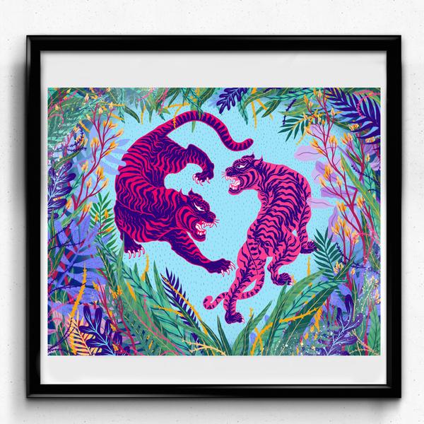 Into the Woods by Roxane Dewar Illustration