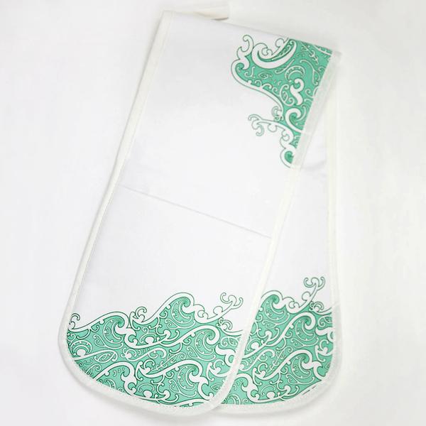 Koru Double Oven Glove by Suitecase Susie