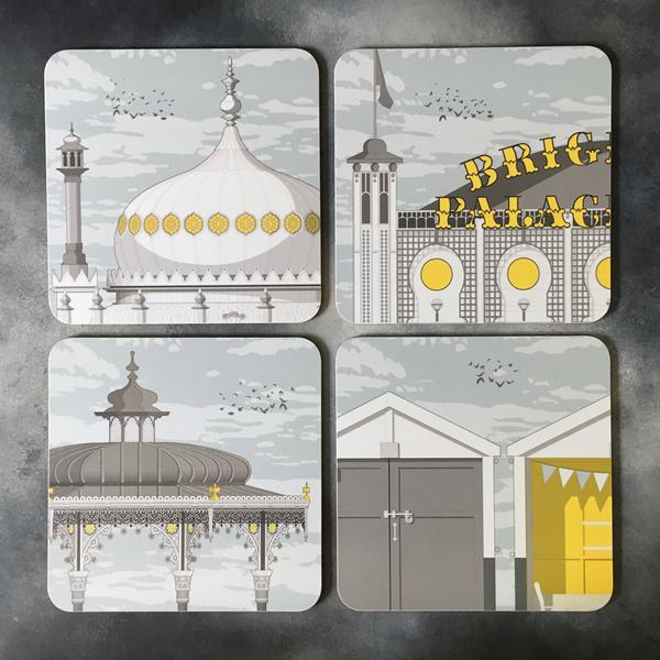 Brighton Placemats by Linescapes