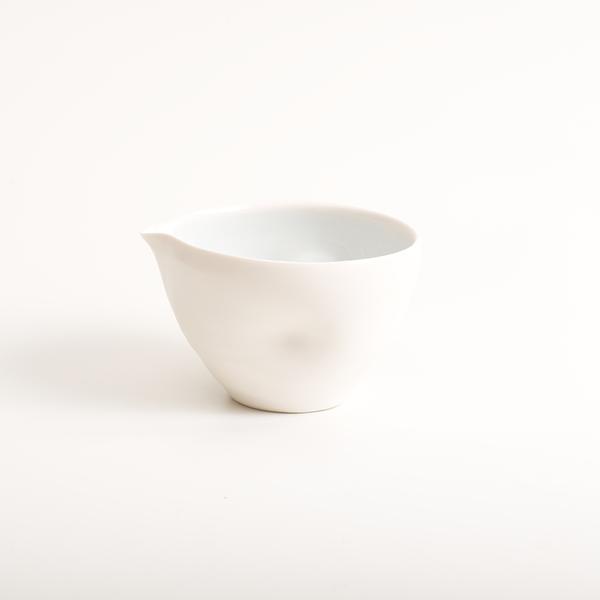 Dimpled Bowl by Linda Bloomfield, pale blue