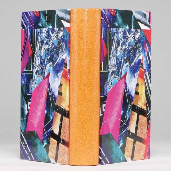 Lippy Ladies of Leisure Handcrafted A6 Journal - melon by Bask Bindery
