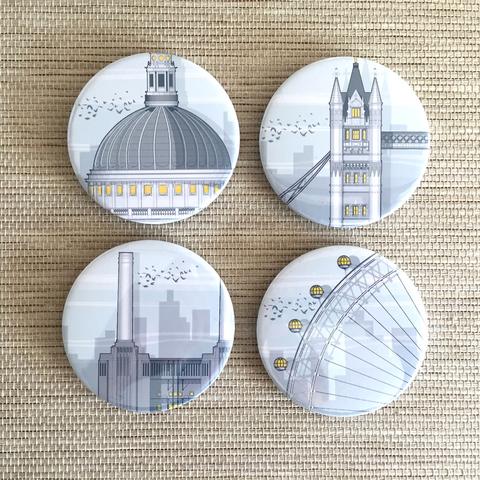 London Landmark Bottle Opener Fridge Magnet