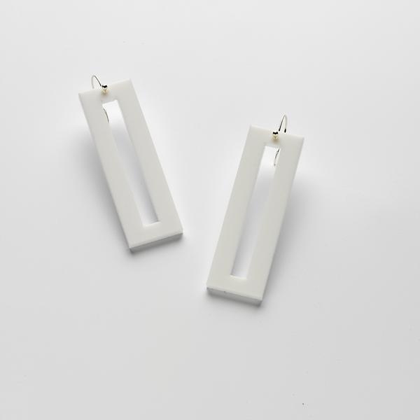 Rio earrings White by Lua Lua