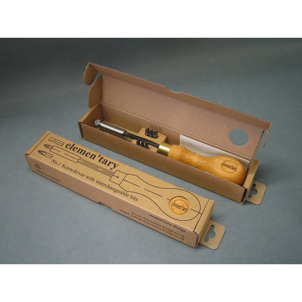 No 1 Screwdriver Set by Elementary Design