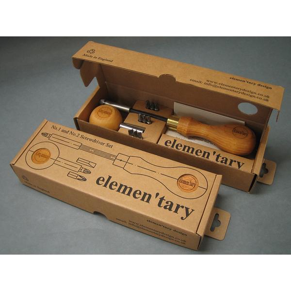 No 3 Screwdriver Set by Elementary Design