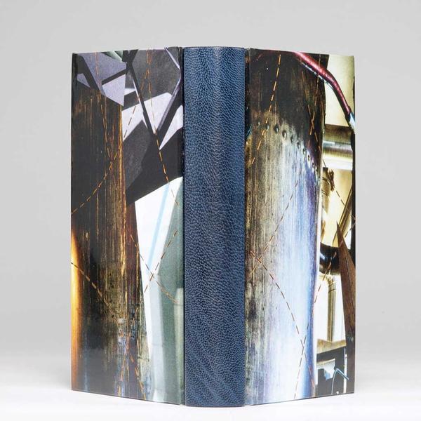 Optical Confusion Handcrafted A6 Journal by Bask Bindery