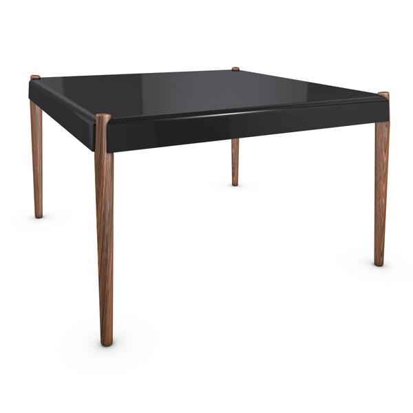 Peg Dining Table - small black walnut by Bright Potato