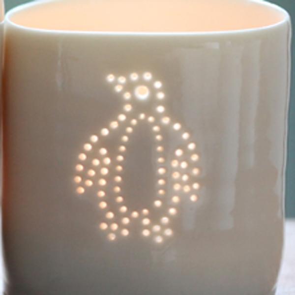 Luna Mini Penguin Tealight by Luna Lighting
