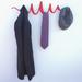 Scribble Coat Rack - Red by Headsprung