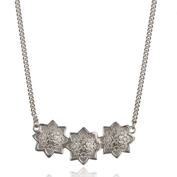 Shooting Star Necklace, Sterling Silver, by Barbara Yarde