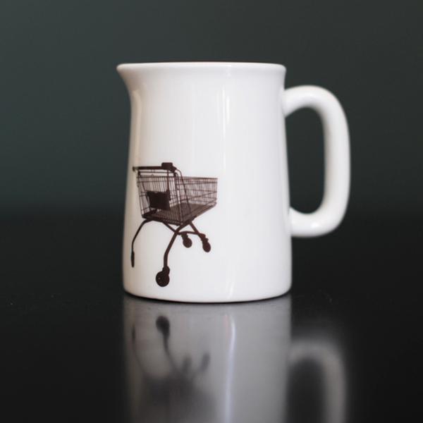 Shopping Trolley Jug by Parasite Ceramics