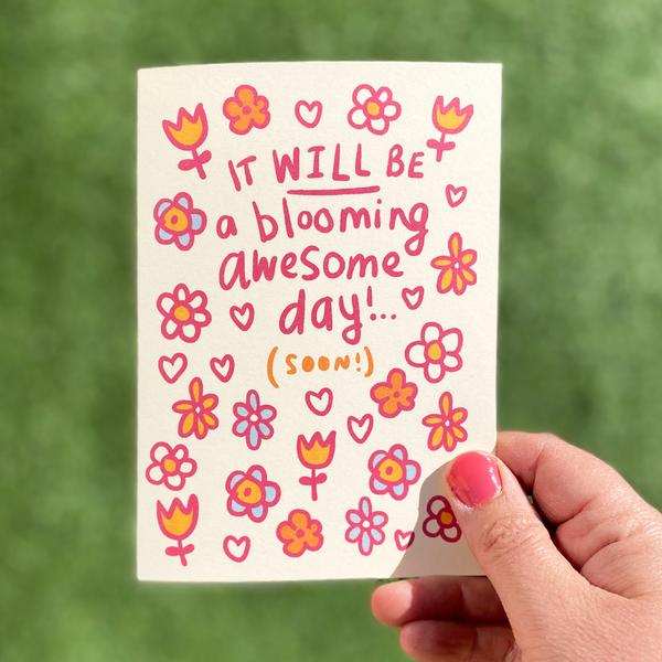 Blooming Postponed Big Day Card by Tee an Toast