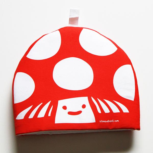 Tee and Toast - Mushroom Tea Cosy