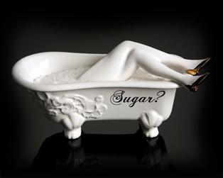 Blaue Blume Sugar Bath - Gold Shoes