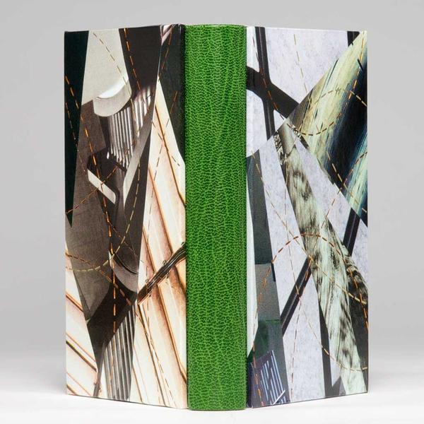 Tangled Textures Handmade A6 Journal by Bask Bindery
