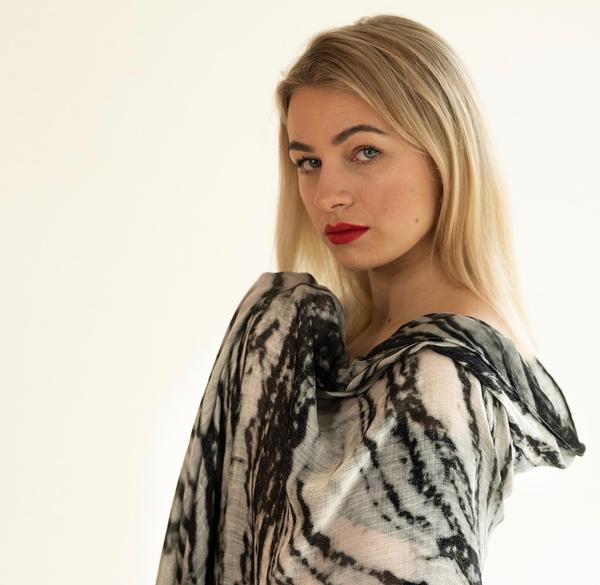 Tree Long Cashmere Wrap by RubyKite