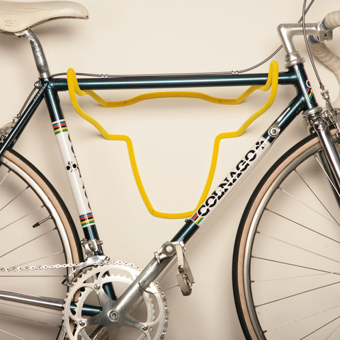 Trophy Bicycle Holder-Bull (Short Fur Yellow)