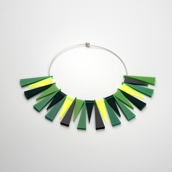 Tutti Frutti necklace by Lua Lua in green