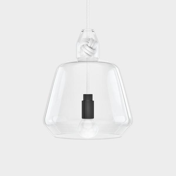 Large Knot Pendant Lamp by Vitamin - White