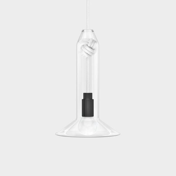 Knot Lamp Small by Vitamin - White