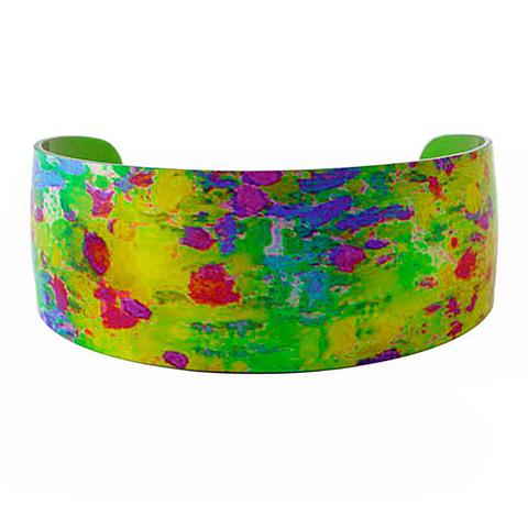 Water Lily Green Bangle