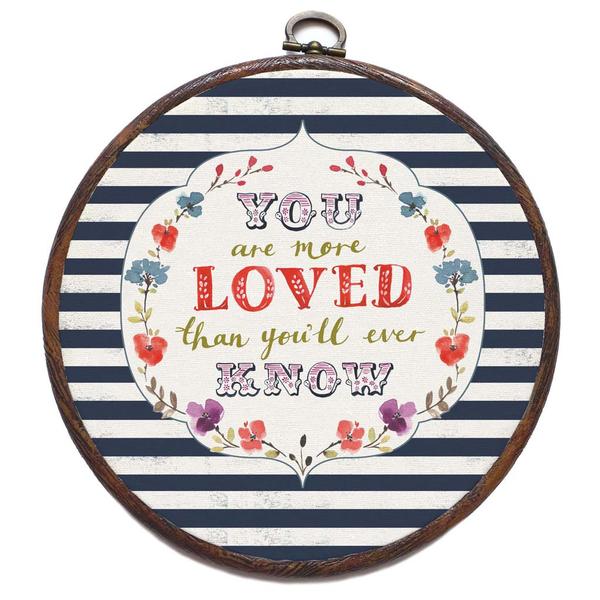 You Are Loved Hoop by Ashley Thomas