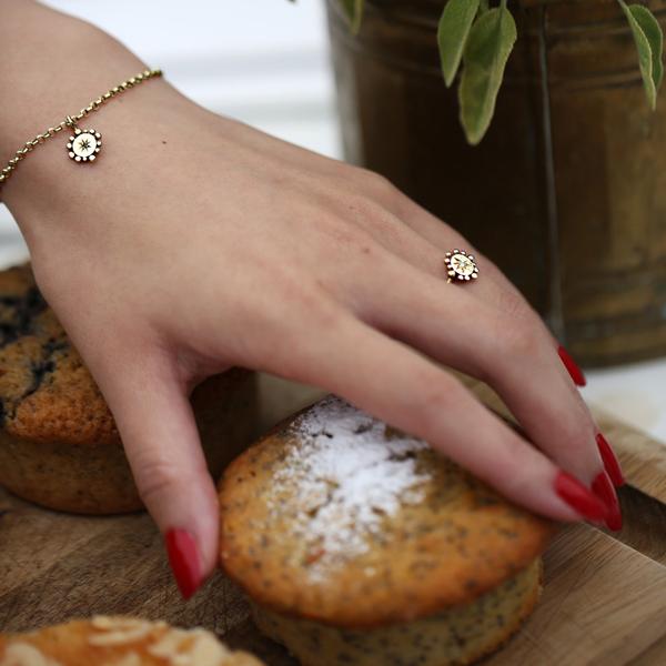 Bobble and Twinkle Bracelet by FrillyByLily