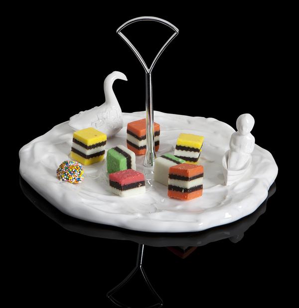 Sweet Paradise Dessert Display by Undergrowth Design ceramics