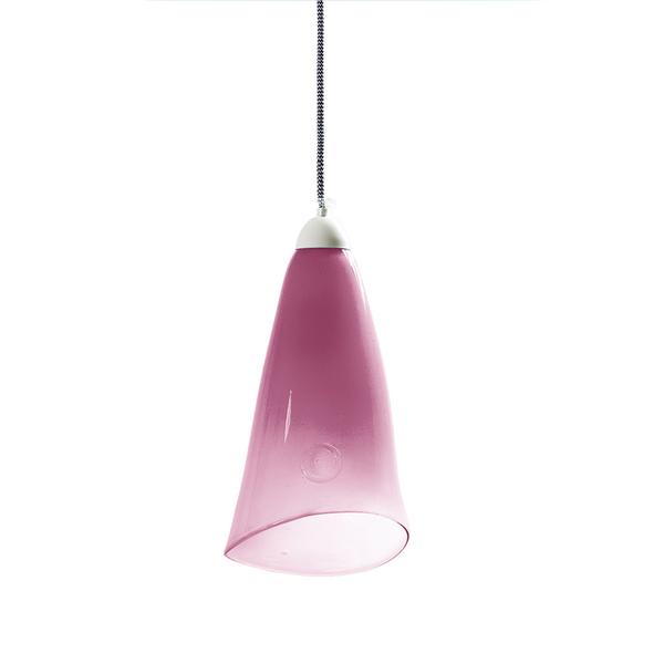 Pendant Glass Lamp Pink by Gie El Home
