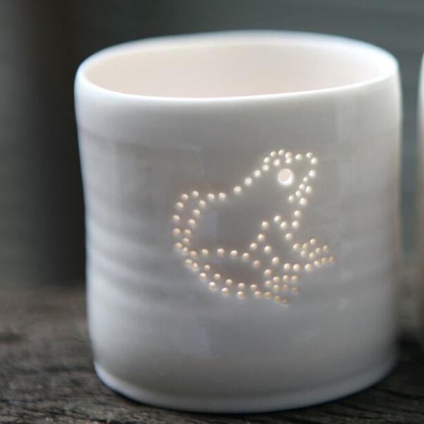 Luna Mini Frog Porcelain Light by Luna Lighting