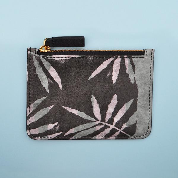 Screenprint Leaf Purse by Few London