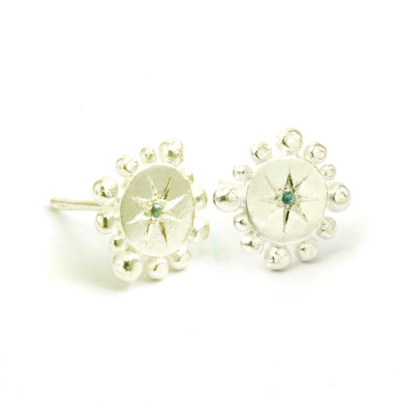 Bobble and Twinkle Earrings by FrillyByLily