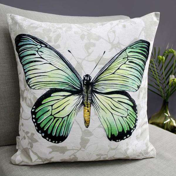 Swallowtail Butterfly Cushion by Terrarium